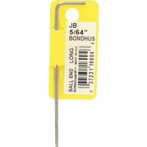 ボンダス BONDHUS ボンダス JB5/64 ボールポイント L-レンチ ロング 5/64インチ BONDHUS