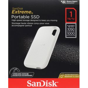 サンディスク SANDISK 並行輸入品2週間保証のみ サンディスク SDSSDE61-1T00-G46W 外付けSSD 1TB ホワイト