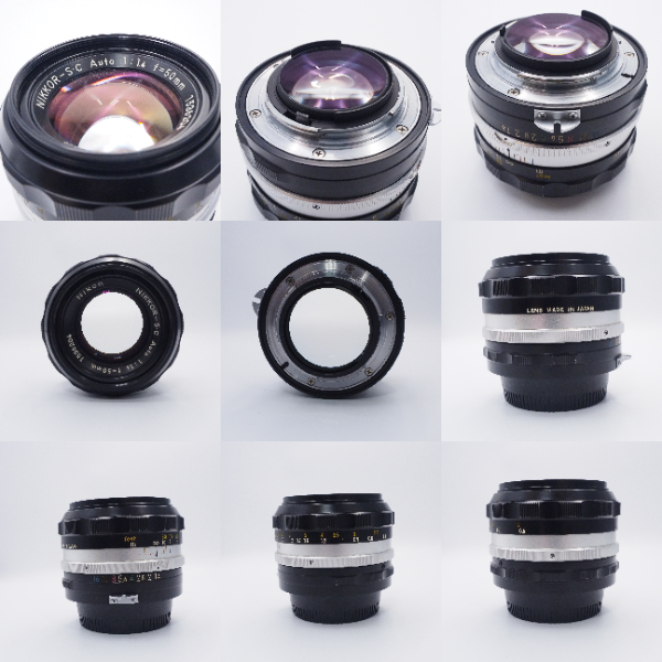  Nikon 中古 Nikkor-S.C Auto 50mm F1.4 非Ai NikonFマウント 1536204 Bランク