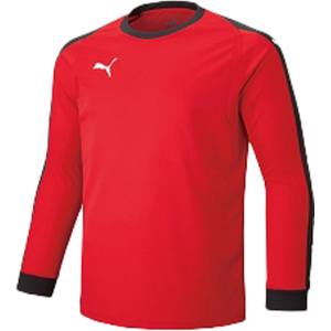 プーマ PUMA プーマ LIGA ジュニア GK シャツ パッド付き 160 レッド ホワイト 729966