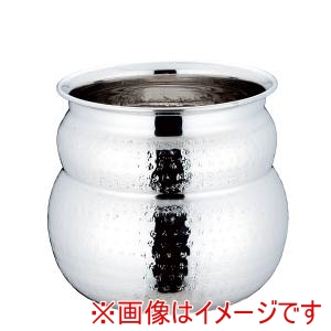 三宝産業 YUKIWA UK ステンレス ガラ入れ スパイラル ストーンハンマード M ユキワ 三宝産業 YUKIWA