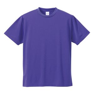 キャブ CAB ユナイテッドアスレ 4.1oz ドライ Tシャツ VIOパープル Lサイズ 539 590001C CAB