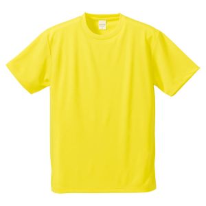 キャブ CAB ユナイテッドアスレ 4.1oz ドライ Tシャツ キッズ イエロー 130サイズ 21 590002C CAB