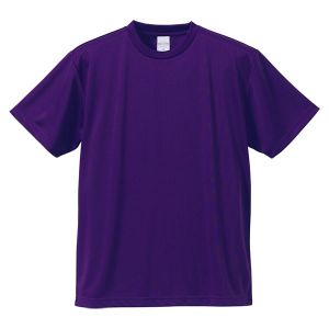 キャブ CAB ユナイテッドアスレ 4.1oz ドライ Tシャツ キッズ パープル 120サイズ 62 590002C CAB