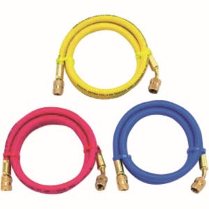 イチネンタスコ TASCO イチネンタスコ TA134FN-1 1/4チャージホース赤 TASCO