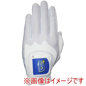 レザックス LEZAX レザックス YBGL-4606 手袋 ベイスターズ ホワイト