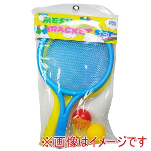 レザックス LEZAX LITTLEPAWSPORTS LITTLEPAWSPORTS LPFS-6763 IPS L/P メッシュラケットセット レザックス