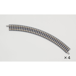 トミーテック TOMIX TOMIX 1855 カーブレール C243-45 F 4本セット トミックス