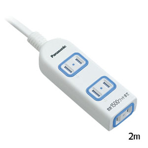 パナソニック Panasonic パナソニック WHA2523WKP ザタップX 3コ口 2m ホワイト Panasonic