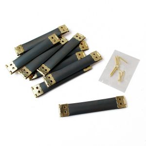 日本紐釦貿易 Nippon Chuko NBK バネ口金 8cm 10本入 AG アンティークゴールド JS8088 日本紐釦貿易