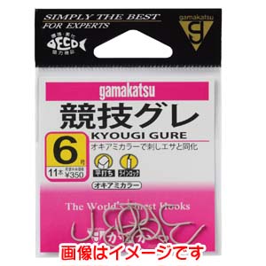 がまかつ Gamakatsu がまかつ 競技グレ オキアミカラー 8号 66-710