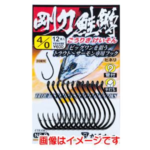がまかつ Gamakatsu がまかつ 剛力鮭鱒 ゴウリキケイソン NSB 5/0号 67-636