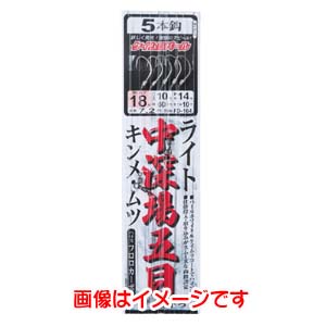 がまかつ Gamakatsu がまかつ ライト中深場五目仕掛 5本 17号 ハリス 8 FD-164