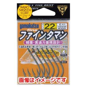 がまかつ Gamakatsu がまかつ ファインタマン ナノスムースコート 22号 68-638