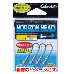 がまかつ Gamakatsu がまかつ ホリゾンヘッド 4号 ハリス 1.8g