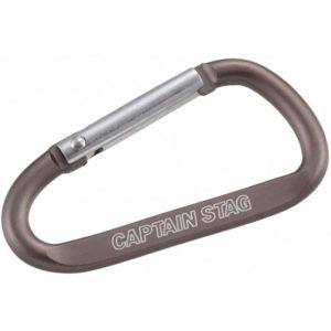 キャプテンスタッグ CAPTAIN STAG キャプテンスタッグ アルミアクセサリー Dカラナビ M チタングレー UM-1838