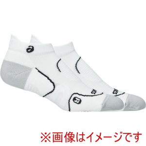 アシックス ASICS アシックス 3043A134 アンクルソックス ブリリアントホワイト S