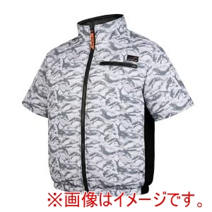 COVELL COVELL DXP002-1-M 半袖タイプ単品 ポリエステル製 ホワイト迷彩 M メーカー直送 代引不可 北海道沖縄離島不可