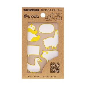 扶桑 扶桑 布用シール IRODO イロド オナマエ イエロー 90073