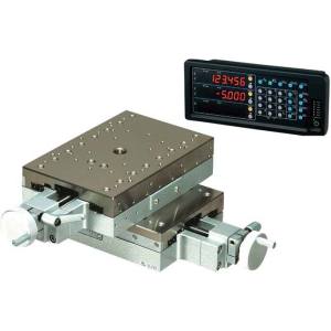 中央精機 中央精機 LD-242-MSC VCR 超精密X Y軸ステージ 130×200 マグネスケール付 メーカー直送 代引不可 北海道沖縄離島不可