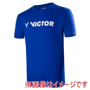 ビクター VICTOR ビクター T-40050 Tシャツ ブルー XXL