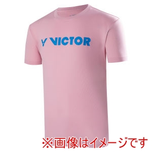 ビクター VICTOR ビクター T-40050 Tシャツ ピンク XXL