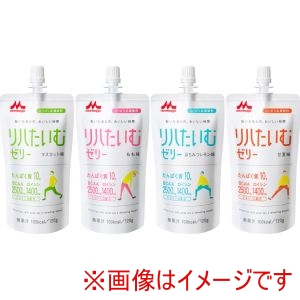 森永乳業クリニコ 森永乳業クリニコ リハたいむゼリー いろいろセット 4種 120g ×6個入