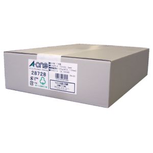 エーワン Aone エーワン 28728 パソコン&ワープロラベル NEC3列