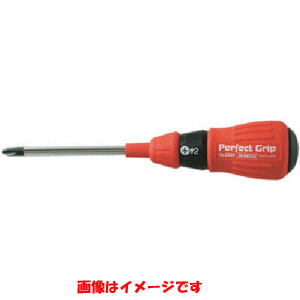 新亀製作所 サンフラッグ SUNFLAG サンフラッグ 3380-1-75 パーフェクトグリップドライバー 1X75 新亀製作所 SUNFLAG