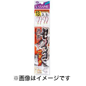 ささめ針 SASAME ささめ針 セイゴ投づり 12号 ハリス 3 K-208