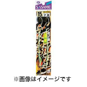 ささめ針 SASAME ささめ針 ぶっこみ夜光 ウナギアナゴ 14号 ハリス 6 E-232