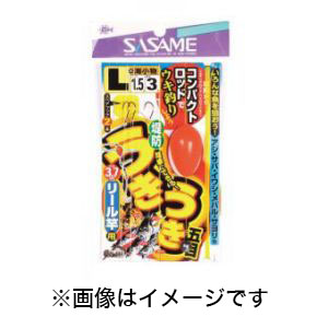 ささめ針 SASAME ささめ針 うきうき堤防五目 リール竿用 M 1号 W-661