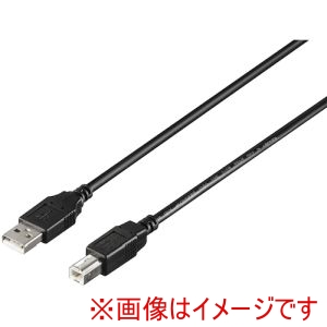 バッファロー BUFFALO バッファロー BU2ABC30BK USB2.0 A to B カーボン素子練り込みケーブル 3.0m ブラック