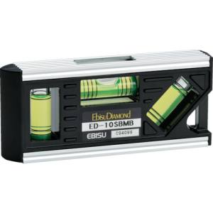 エビス EBISU エビス ED-10SBMB 設備レベル ブラック 水平器