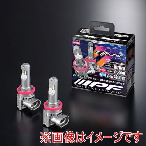 アイピーエフ IPF IPF E301HFB LED エフェクター2 ヘッド フォグバルブ H8/11/16 12V 専用25W 色温度6500K 明るさ4200lm バルブ2本分 アイピーエフ