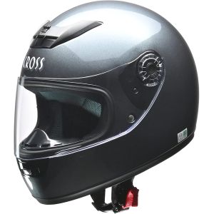 リード工業 LEAD リード工業 CR-715 フルフェイスヘルメット ガンメタリック フリーサイズ LEAD