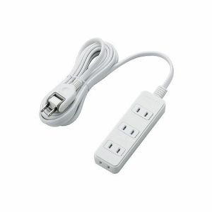 エレコム ELECOM ほこりシャッター付き電源タップ T-ST02-22430WH