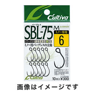 オーナー OWNER オーナー SBL-75M シングル75バーブレス ミノー用 1号 11626