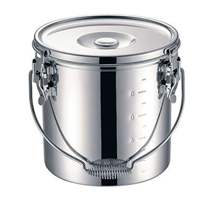 本間製作所 仔犬印 KOINU KO 19-0 電磁調理器対応 スタッキング 給食缶 30cm 本間製作所 仔犬印 ASYG606