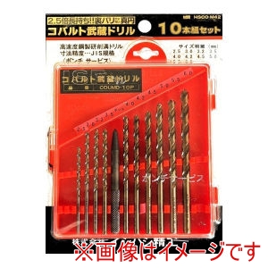 イシハシ精工 ISF ISF COUMD-10P コバルト 武蔵ドリル 10本組 イシハシ精工