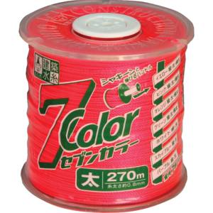 たくみ TAKUMI たくみ 4804 建築水糸セブンカラー 太 ピンク