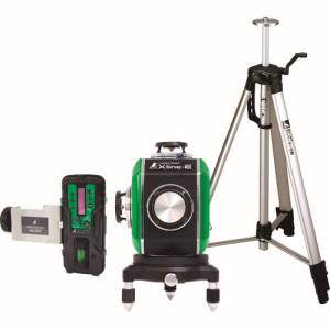 シンワ測定 SHINWA シンワ測定 71620 レーザーロボ X line-E グリーン 受光器・三脚セット