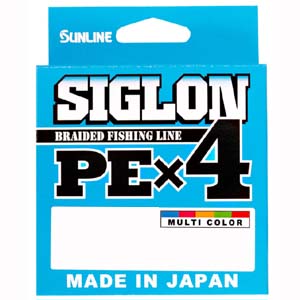 サンライン SUNLINE サンライン シグロン PE×4 マルチカラー 150m 1号