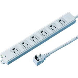 サンワサプライ SANWA SUPPLY 工事物件タップ(6個口・5m) TAP-K6L-5