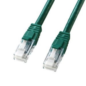 サンワサプライ SANWA SUPPLY サンワサプライ KB-T6TS-05GN LANケーブル つめ折れ防止カテゴリ6
