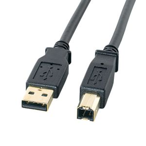サンワサプライ SANWA SUPPLY サンワサプライ KU20-2BKHK2 USB2.0ケーブル
