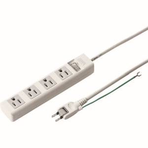 サンワサプライ SANWA SUPPLY 電源タップ TAP-N3425SWN