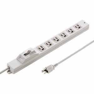 サンワサプライ SANWA SUPPLY 安全ブレーカータップ TAP-BR36A-3