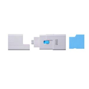 サンワサプライ SANWA SUPPLY サンワサプライ SLE-27-BL SDカードスロット取付けセキュリティ eセキュリティ ブルー