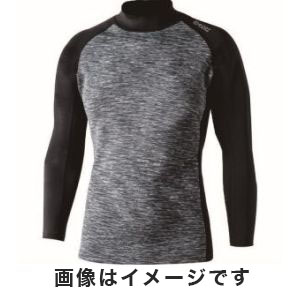 おたふく手袋 OTAFUKU おたふく手袋 JW-186-49-3L BTヒートブースト ヘビーウェイト ロングスリーブ ハイネックシャツ カモフラ/ブラック 3L